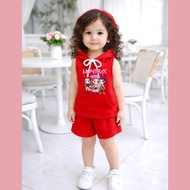 Cherylpick - boys and girls hoodie set ages 1-6 children's singlet set with pictures Stumble Guys/