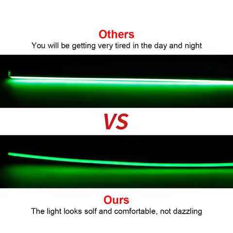 213 Colors Symphony Car LED Ambient Light Dual Zone Smoke Matte Black Hidden Strip Interior Atmosphe