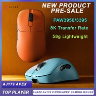 Ajazz AJ179 Apex PAW3950 Wireless Gaming Mouse with RGB Charging Dock, Computer Macro Mouse Gamer,Li