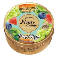Kiss Delicias Fruity Candy Mix Fruit 60gr - Fruit Flavored Candy
