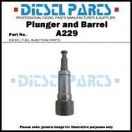Plunger A229 Plunger and Barrel 131152-8720 for ISUZU Elf Forward 4BG1 4BG1T 6BG1 4BD1