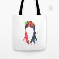 Axl Rose Watercolor Canvas Tote Bag