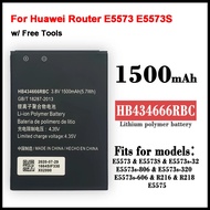 in stock  New HB434666RBC Phone battery 1500mAh For Huawei Router E5573 E5573S E5573s-32 E5573s-320 