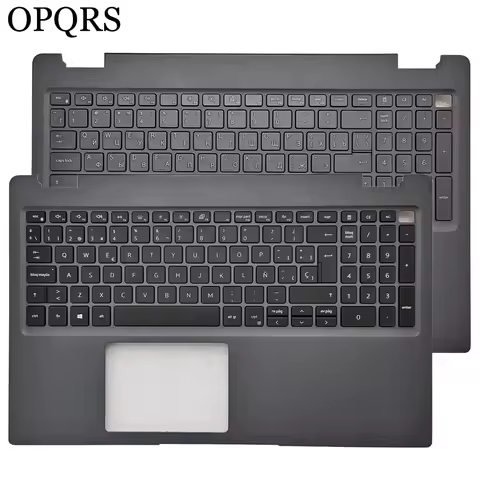 NEW For Latitude 3510 Russian/Latin/Spanish/US/UK/French Keyboard Palmrest Cover 0JYG4Y JYG4Y