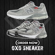 New Balance 990 V3 Red gray sports shoes nb990 100% m990v53 NB high quality sneakers for women and m