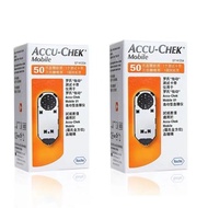 เครื่องวัดระดับน้ำตาลในเลือด (EXP:2024-10) Accuchek แถบทดสอบ100เคลื่อนที่