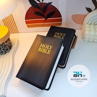 KJV HOLY BIBLE ENGLISH SOFT LEATHER COMPACT LARGE PRINT RED LETTER KING JAMES VERSION 1611 OLD & NEW