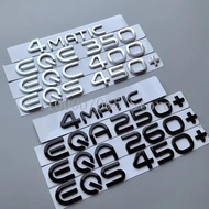 2020 New Energy Car ABS Emblem EQA300 EQB260 EQB350 EQC400 EQE350+ EQE53 EQS450+ EQS53 4matic Car Tr