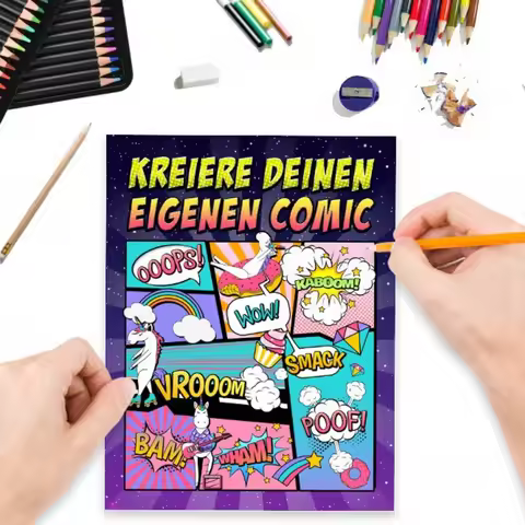 Create Your Own Comic Book: Blank Comic Book for Adults DIY Blank Comic Book This Sketchbook Is The 