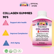 21st Century Collagen 90 Fruit Pectin Gummies (NEW Orange Flavor)