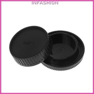 INF Front Body Cap Rear Lens Cap Replacement for Minolta MD X700 DF-1 Camera