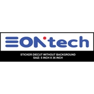 STICKER EONTECH (WINDSCREEN)