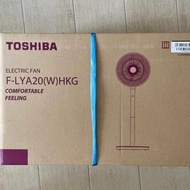 最後一部全新未開 Toshiba 東芝F-LYA20WHKG 2合1 座地座檯電風扇附搖控器 12吋 白色
