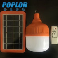 LED Smart Emergency Bulb Light 20/40/60W Solar Rechargeable Light Outdoor Camping Light with Remote 
