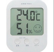 日本DRETEC 溫濕度計
