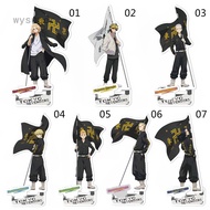 WY1 Anime Figure Tokyo Revengers Acrylic Stand Model Plate Desk Decor Fans Gifts