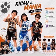 Junior Kids Jersey Set Ages 2-7 Years Kicau Mania Printing Latest Trend
