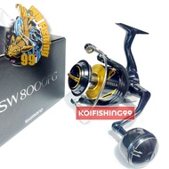 Reel Shimano 2020 Stella sw 8000 HG/PG