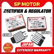 MODENAS CT100 31600-VN7-0000 / CT110 21066-512-0002 REGULATOR RECTIFIER TOBAKI TAIWAN ORIGINAL