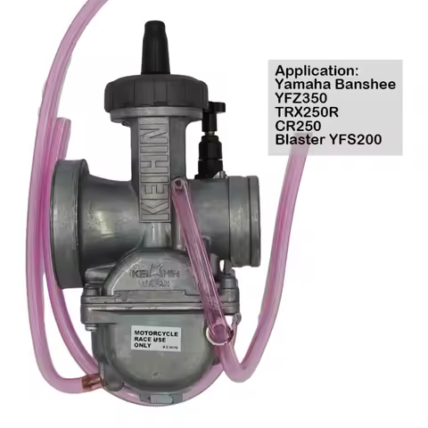 Blaster YFS200 Motorcycle Carburetor (PJ34, 34mm) for Keihin | for Yamaha Banshee YFZ350 | for TRX25
