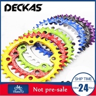DECKAS 30T Bike Chainring BCD104 Basikal Rantai Tali bicycle MTB Oval Chain Ring 34T 38T 36T Mountai