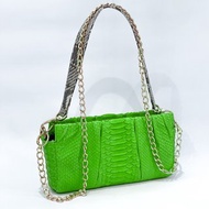 蟒蛇皮包 手拿包 蛇皮包