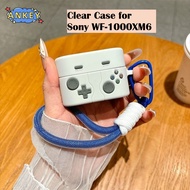 Compatible with Sony WF-1000XM6 Bluetooth Earbuds Silicone Case Shockproof Protective Cover for Sony