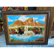 Photo Frame 8 Horse Views Home Decoration Shop Gift Souvenir Retirement Give As Gifts For Various Oc