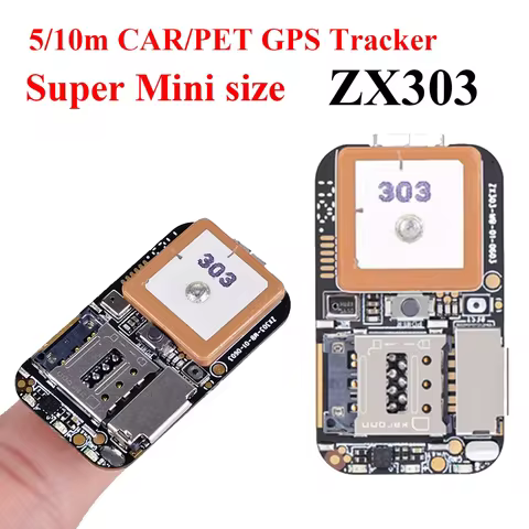Super Mini Size Car Pet 5/10 M GPS Tracker GSM AGPS Wifi LBS Locator Free Web APP Tracking Voice Rec