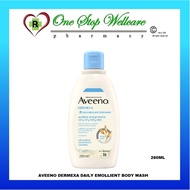 AVEENO DERMEXA DAILY EMOLLIENT BODY WASH 280ML (EXP:05/2027)