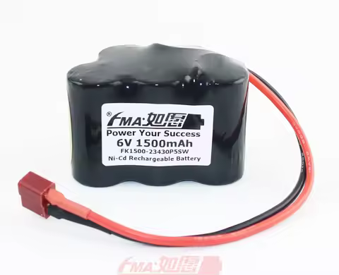 FMA Ni-MH 2.2-4AH Ni-Cd 1.2-1.8AH 6V Rechargeable Battery SC Sub C for Robot Tanker Power Tools