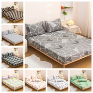 SG Seller (R2) Soft Easy Wash Dry Quickly Fitted Bedsheet Set -Single /Super Single /Queen Size