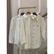 KEMEJA Adult women's alo shirt with striped collar