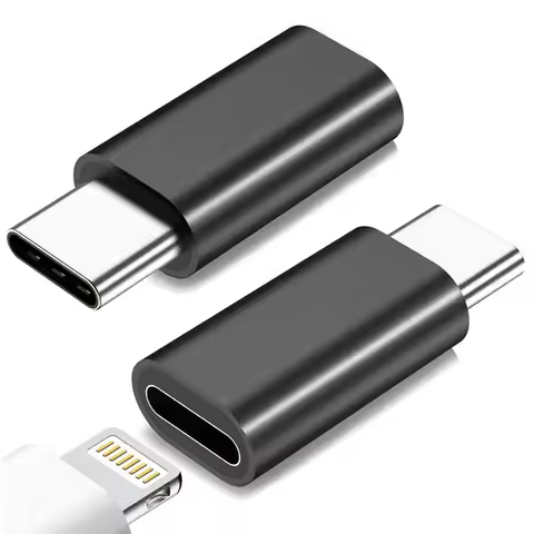 Lightning Female To USB C Male Charger Adapter for IPhone 15 Pro Max 15 Plus IPad Type C To 8Pin Cha