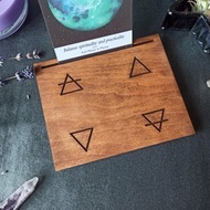 占卜配件工具塔羅牌顯示元素雕刻