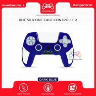 Silicone Protective Case Cover Stick PS5 Controller DualSense - Dark Blue Limited Edition