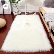 Long Fur Carpet Thick Korean Carpet Mattress Carpet size 200x100cm + Foam