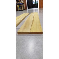 Papan Lorry/Lori 22.23mm x 90mm (7/8 inch x 4 inch) (Tongue & Groove) Siap Ketam (6 kaki to 8 kaki)