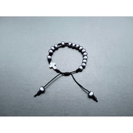 G196 MOTHER ROSARY BRACELET WORLD BALL MOTE 8MM CATHOLIC BRACELET