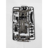 Tamiya Chassis FMA Olive Gray + Gearbox black Loose Part Original