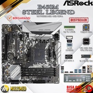 Mainboard Motherboard Asrock B450 Steel Legend B450M Socket AMD AM4
