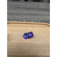 Titanium nut m6 thread 10, titanium nut thread 10