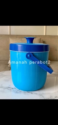 Rice Bucket Motif Rotan Termos Nasi 65 L Rice Bucket Mini Termos Es Motif Rotan TRI-J 65 L