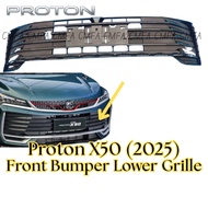 Proton X50 2025 Facelift Front Bumper Lower Grille Grill Bamper Depan Bawah