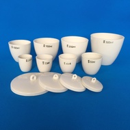 Ceramic crucible with lid 10ml 20ml 25ml 30ml 50ml 100ml