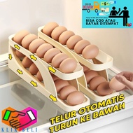 Minimalist 2-Tier Egg Rack, Egg Box Storage Rack, Refrigerator Eggs Storage Tray, 15 Pcs