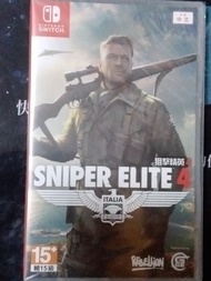 全新switch/ps4 遊戲 狙擊精英4 Sniper Elite 4 中英日文版