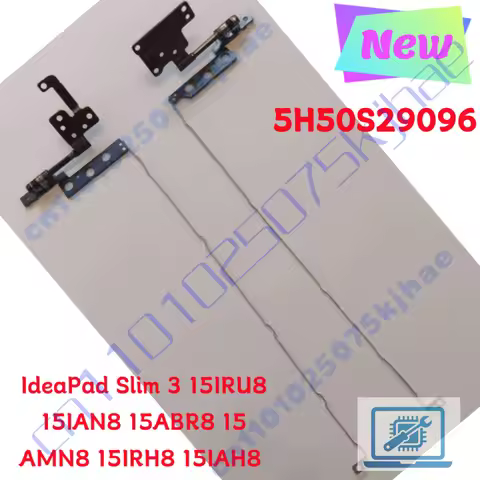 +++ 5H50S29096 New Laptop LCD Hinge L&R For Lenovo For IdeaPad Slim 3 15IRU8 15IAN8 15ABR8 15AMN8 15