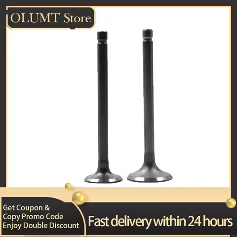 OLU Motorcycle Engine Parts Intake Exhaust Valve Stem Kit For HONDA CB125T CA125 Rebel CB250 CM125C 