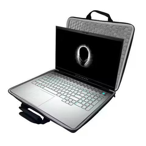 Portable Carrying Case for Alienware M18 R2 Laptop Hard Shell Waterproof Antidrop Bag